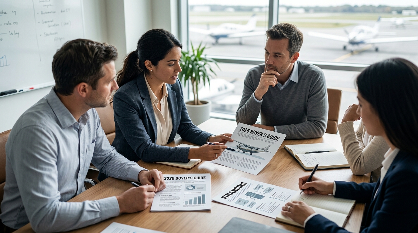 Illustration: Aircraft Purchase Financing for Small Operators: 2026 Buyer's Guide
